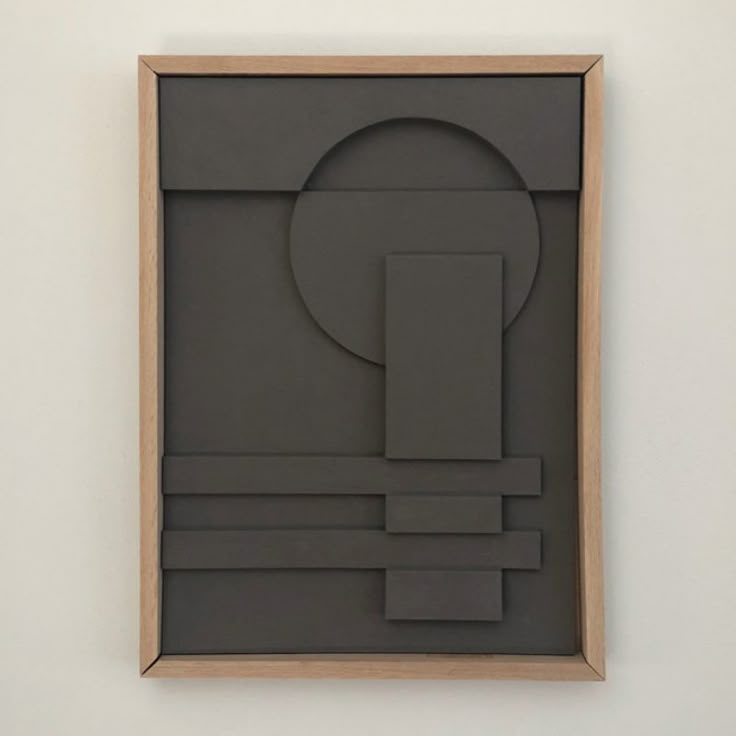 Minimalist Abstract Layered Wall Art