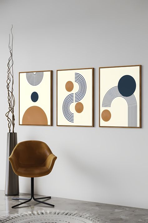 Minimalist Arch Line Wall Art Set of 3