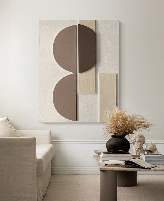 Serene Bloom Ceramic Wall Art