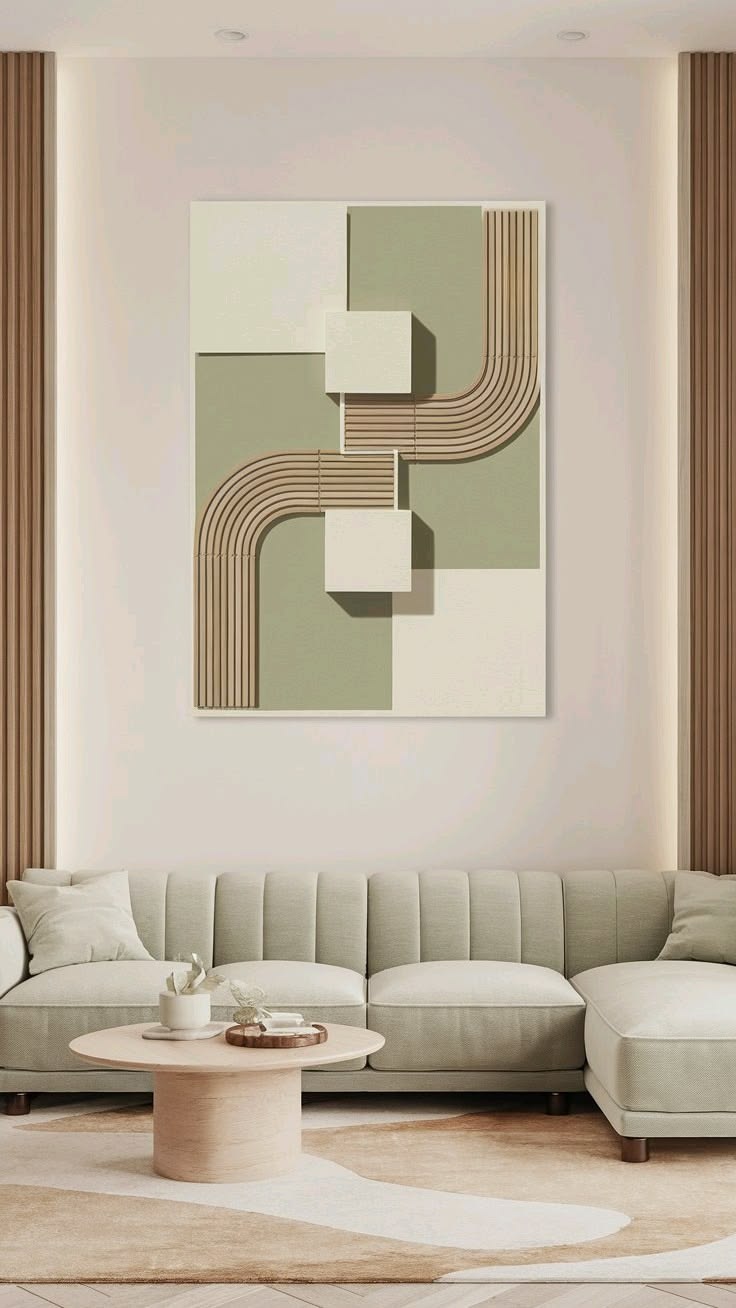 Solara Minimalist Wall Art Set of 3