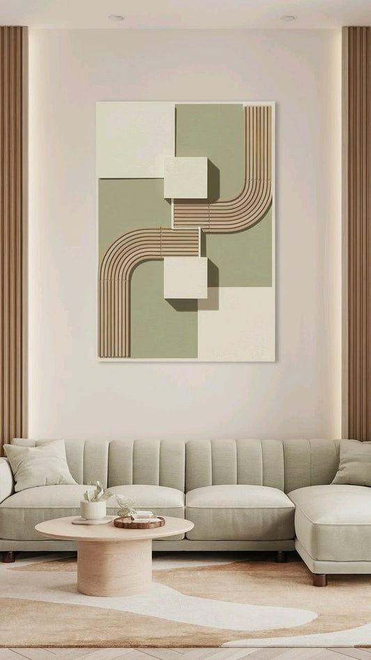 Solara Minimalist Wall Art Set of 3